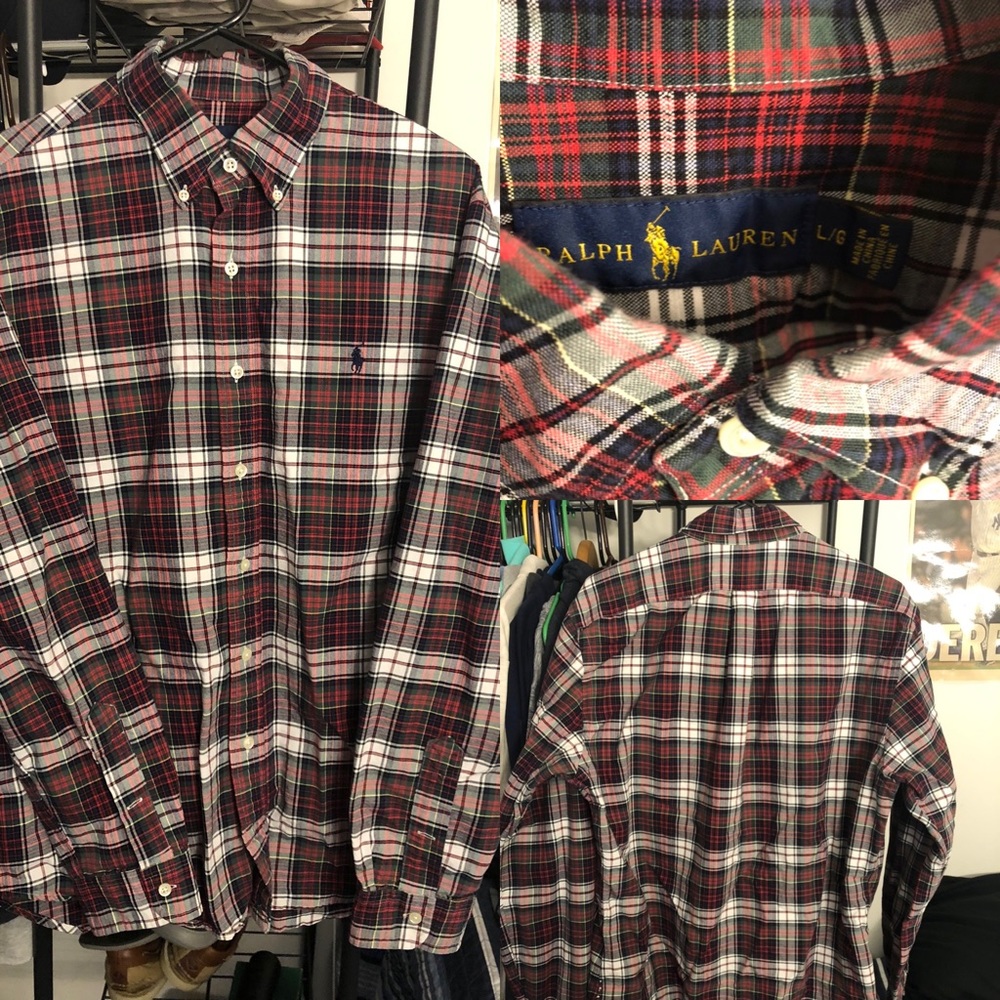 SIZE LARGE RALPH LAUREN SHIRT